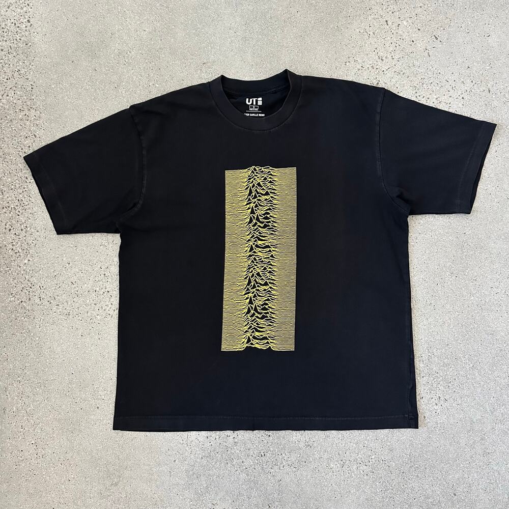 Uniqlo UT Peter Saville Remix Men's T-Shirt Factory Joy Division Graphic